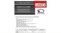Desktop Screenshot of piece-lennox.pl